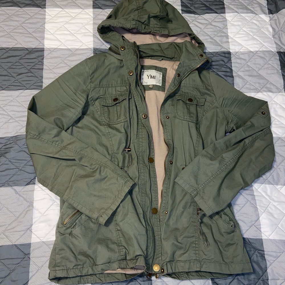 YMI army green jacket